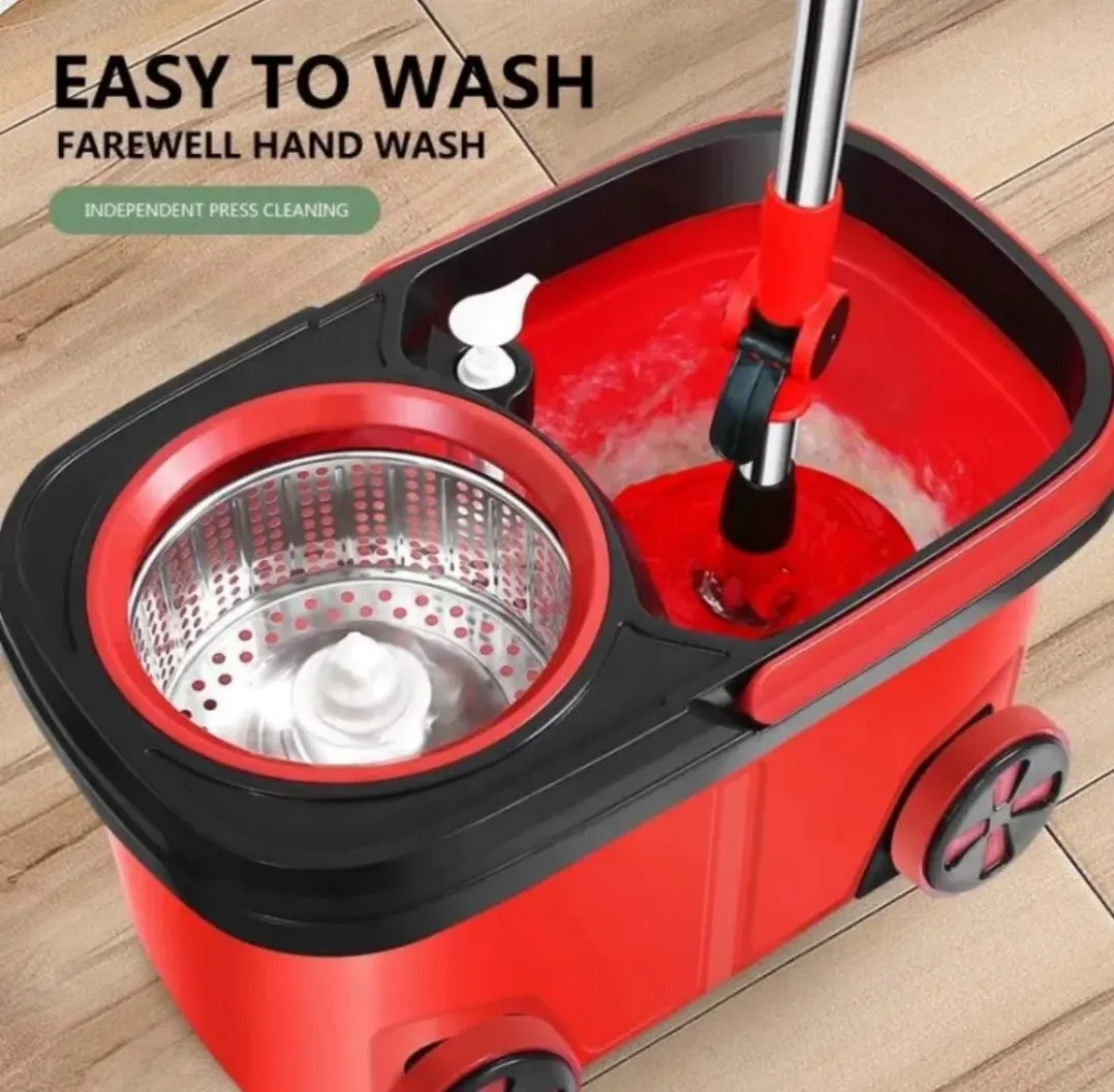 360 Degree Spin Mop Bucket-8 Wheel